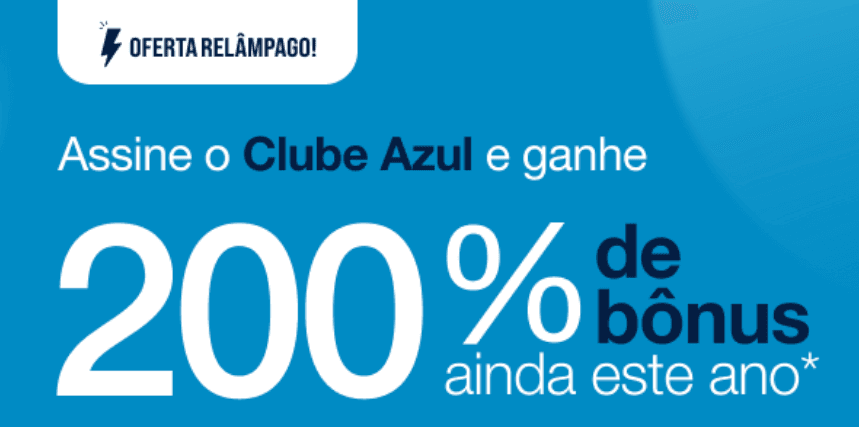 Adesão ao clube Azul com CPM a partir de R$11,10
