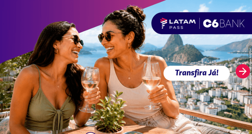 Transfira seus pontos Átomos para Latam com 25% de bônus