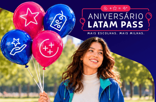 Transfira seus pontos do Itaú e Credicard para Latam Pass com 25% de bônus