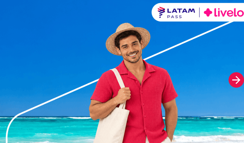 Transfira pontos Livelo para Latam com 25% de bônus